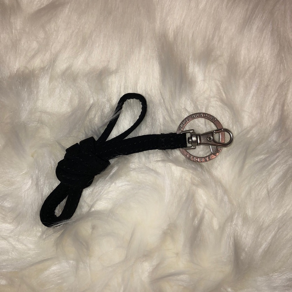 Vera Bradley All Black Lanyard